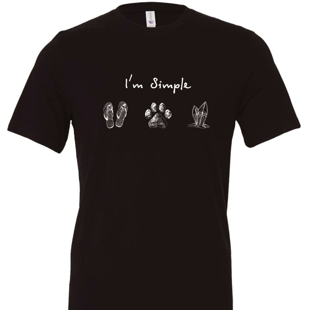 I'm Simple Crewneck T-Shirt